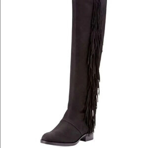 NWOT Sam Edelman Josephine Leather Fringe Boots